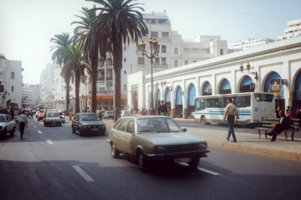 Casablanca Maroc avenue