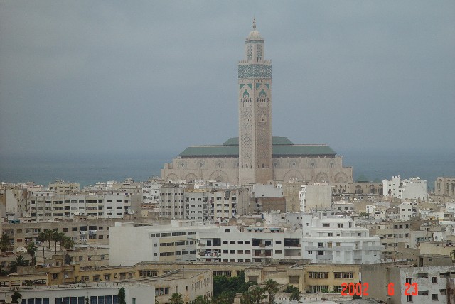 Casablanca Maroc mosquée Hassan II
