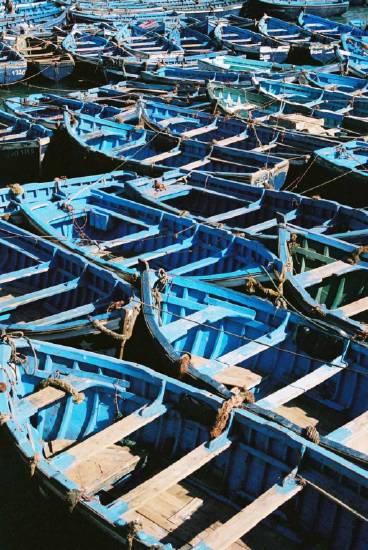 Essaouira Maroc barque mer barques