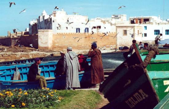 Essaouira Maroc mer port