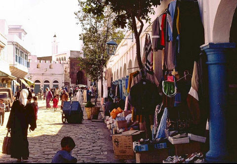Larache Maroc marches central