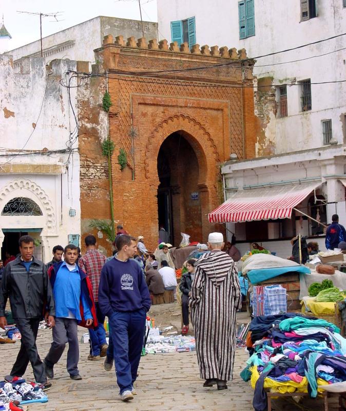 Larache Maroc médina entrée