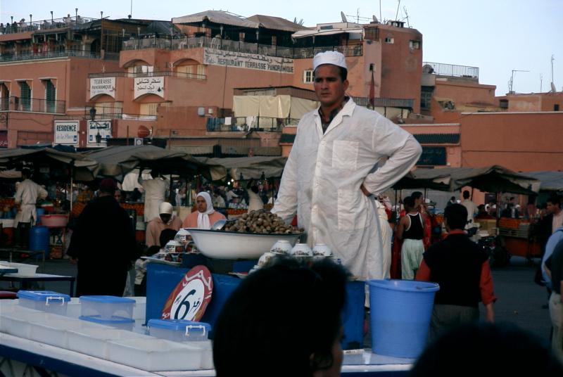 Marrakech Maroc boubouche ghlala