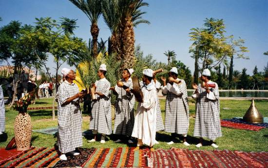 Marrakech Maroc divers danse hotel