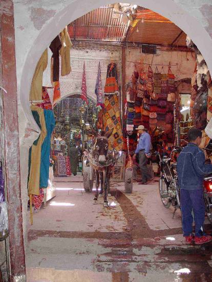 Marrakech Maroc folklore marches villes souk