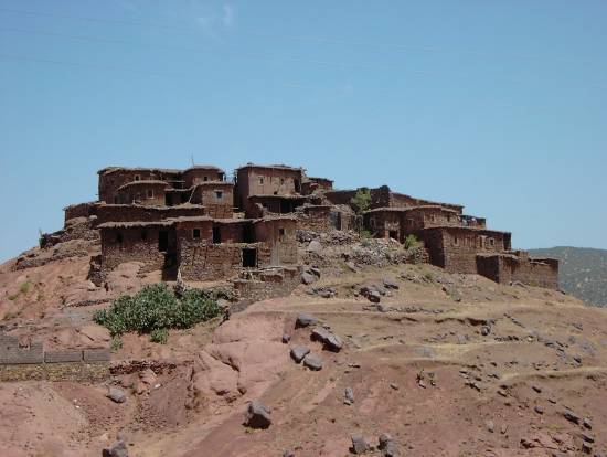 Marrakech Maroc sommet déserts village atlas