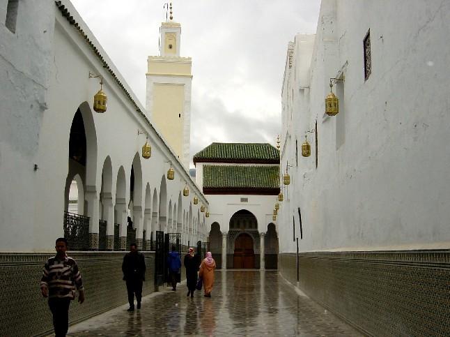Meknès Maroc mosquée pluit