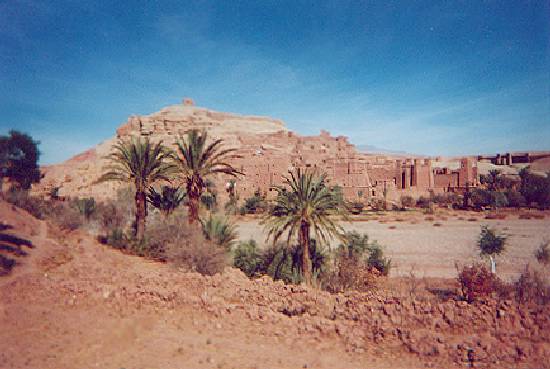 Ouarzazate Maroc dune déserts haut Ouarzazate