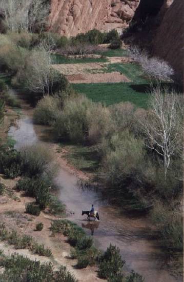Ouarzazate Maroc rivière