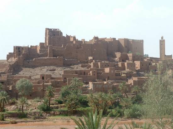 Ouarzazate Maroc village architecture kasbah