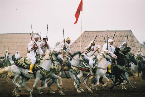Rabat Maroc manifestations régionales folklore