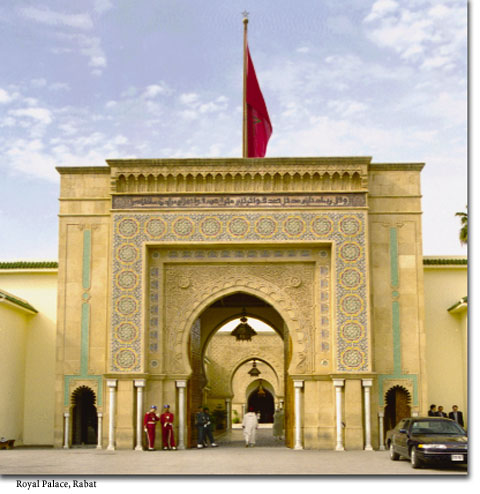Rabat Maroc palais royal