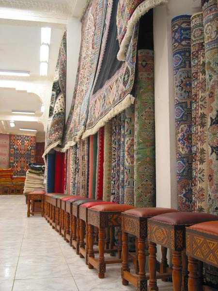 Tanger Maroc tapisserie