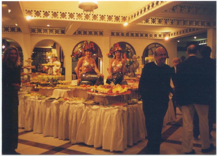 Agadir Maroc buffet hôtel restaurant