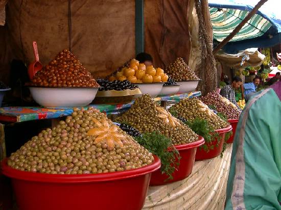 Agadir Maroc souk marches