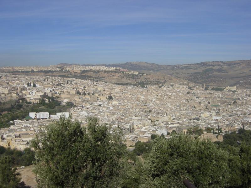 Fès Maroc vue du ciel