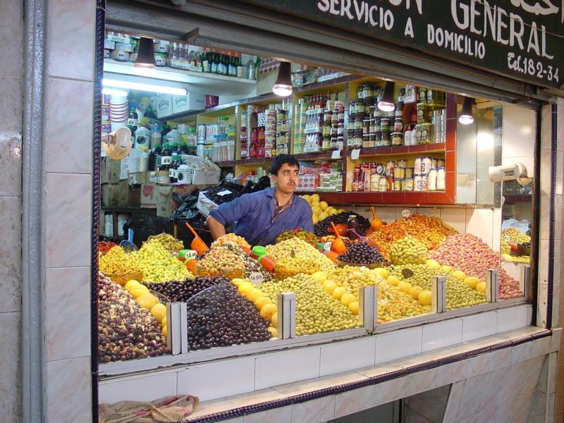 Tanger Maroc souk olive